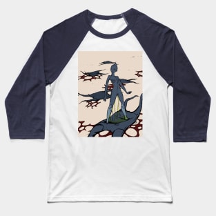 Princess Shark Baseball T-Shirt